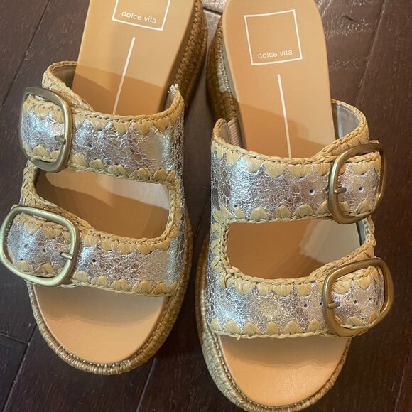 Dolce Vita Platform Sandals Barely Worn - Picture 2 of 2